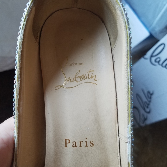 **HP** CHRISTIAN LOUBOUTIN Crystal Pumps - Picture 13 of 15